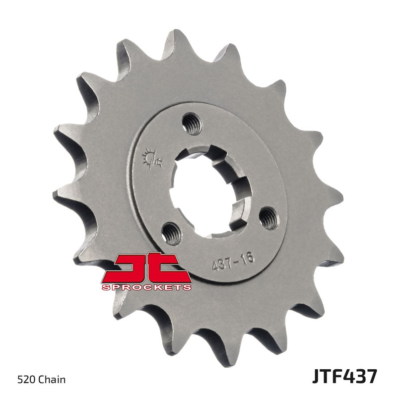 JT JTF437 16T motorcycle front sprocket – main product image