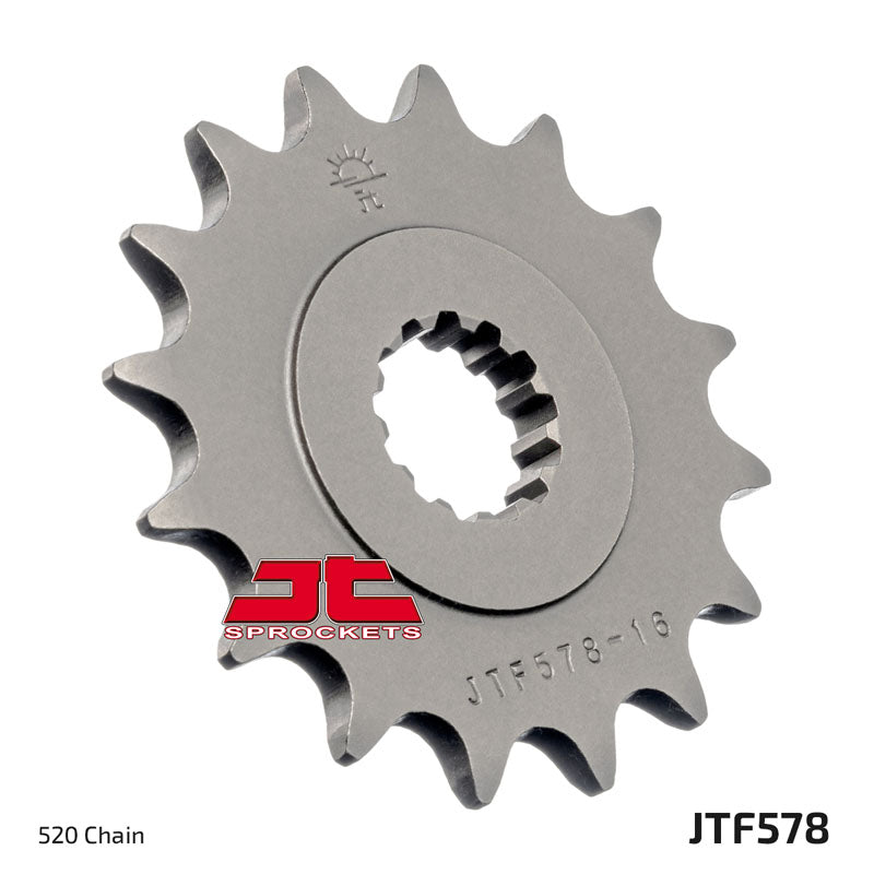 JT JTF578 16T motorcycle front sprocket – main product image