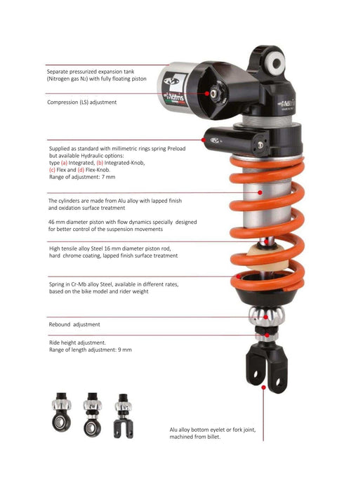Shock Absorber M46K Z750 2004 - 2006