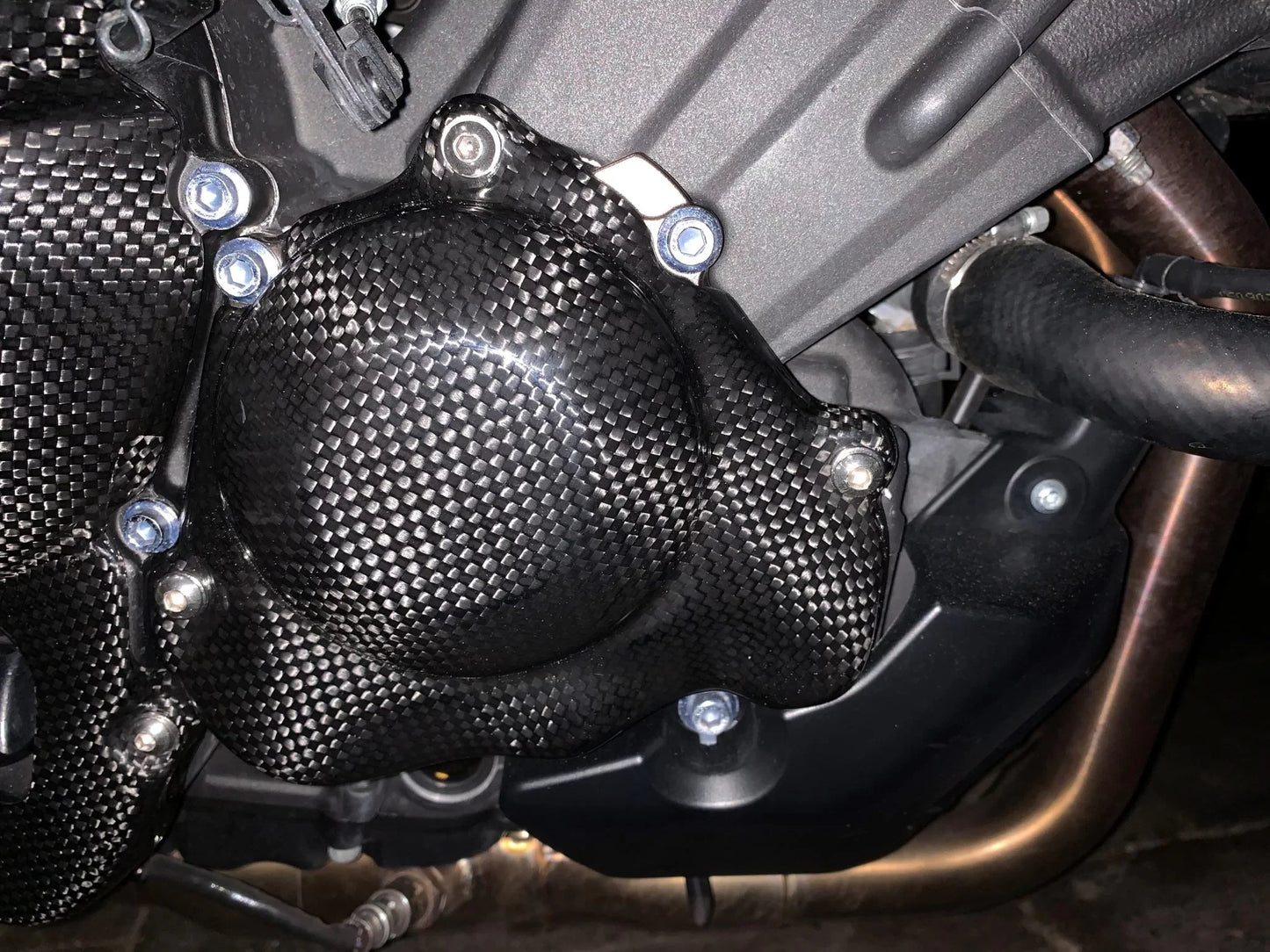 YAMAHA MT09 FZ09 2013-2020 Carbon Fiber Engine Covers (set 4-pieces)