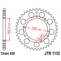 Galinė žvaigždė JT JTR1132,48