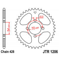 Galinė žvaigždė JT JTR1206,42