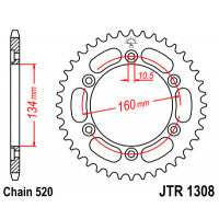 Galinė žvaigždė JT JTR1308,45