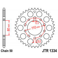 Galinė žvaigždė JT JTR1334,46