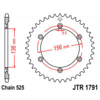 Galinė žvaigždė JT JTR1791,43