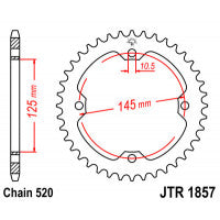 Galinė žvaigždė JT JTR1857,39