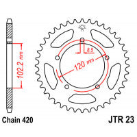 Galinė žvaigždė JT JTR23,47