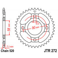Galinė žvaigždė JT JTR272,31