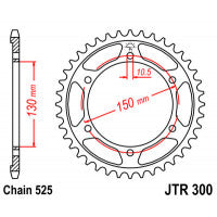 Galinė žvaigždė JT JTR300,49