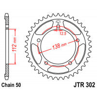 Galinė žvaigždė JT JTR302,45