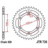 Galinė žvaigždė JT JTR735,45