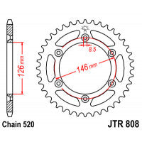Galinė žvaigždė JT JTR808,52