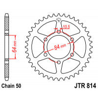 Galinė žvaigždė JT JTR814,42