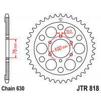 Galinė žvaigždė JT JTR818,42