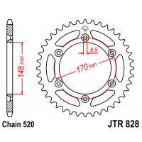 Galinė žvaigždė JT JTR828,47
