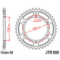 Galinė žvaigždė JT JTR859,48