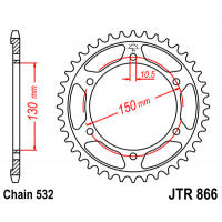 Galinė žvaigždė JT JTR866,46