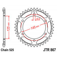 Galinė žvaigždė JT JTR867,44