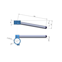 Clip-on handlebars Ø 50.8 mm